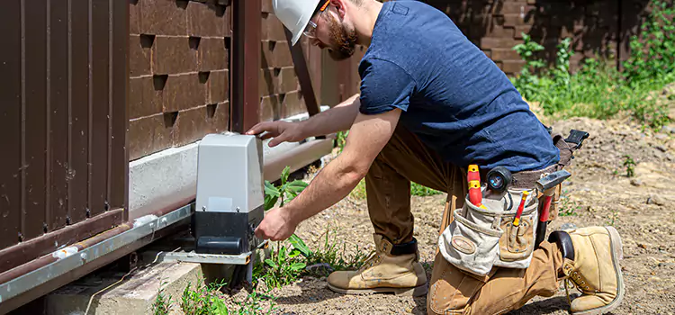 Electric Driveway Gate Installation Indianapolis