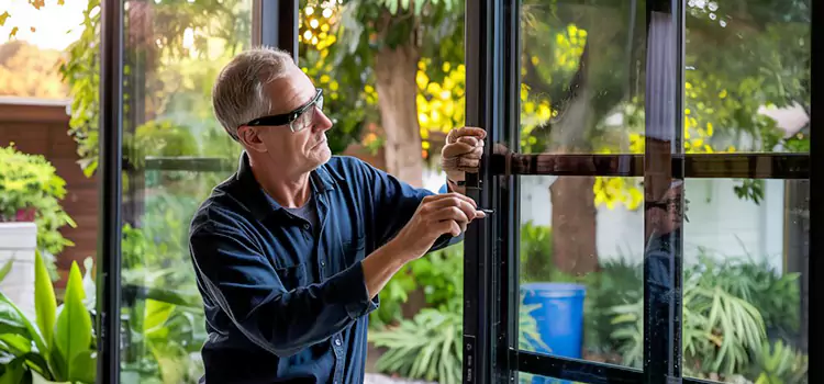 Replacing Sliding Door Lock Indianapolis